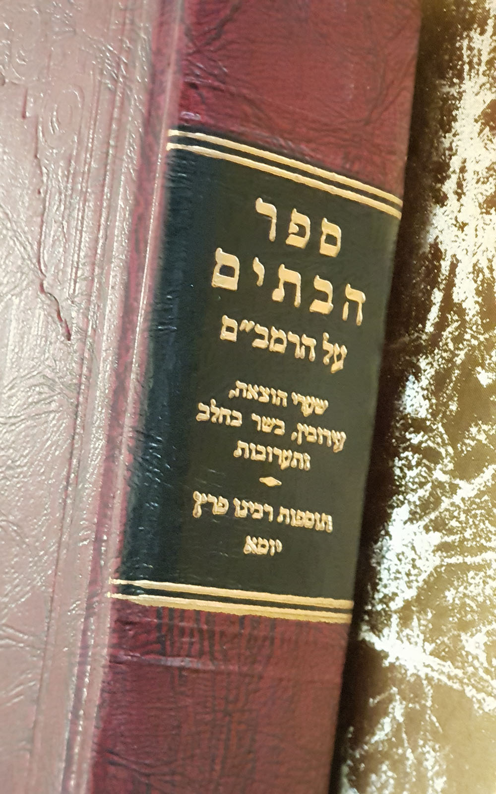 ספר הבתים על הרמב"ם ח"ב (בית מנוחה ובית הקדש, ותוס' רבינו פרץ) - שדרה